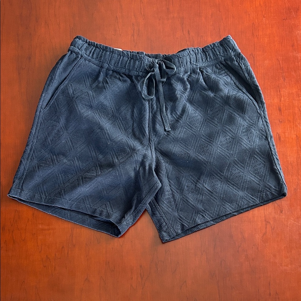 Cotton On Black Textured Shorts